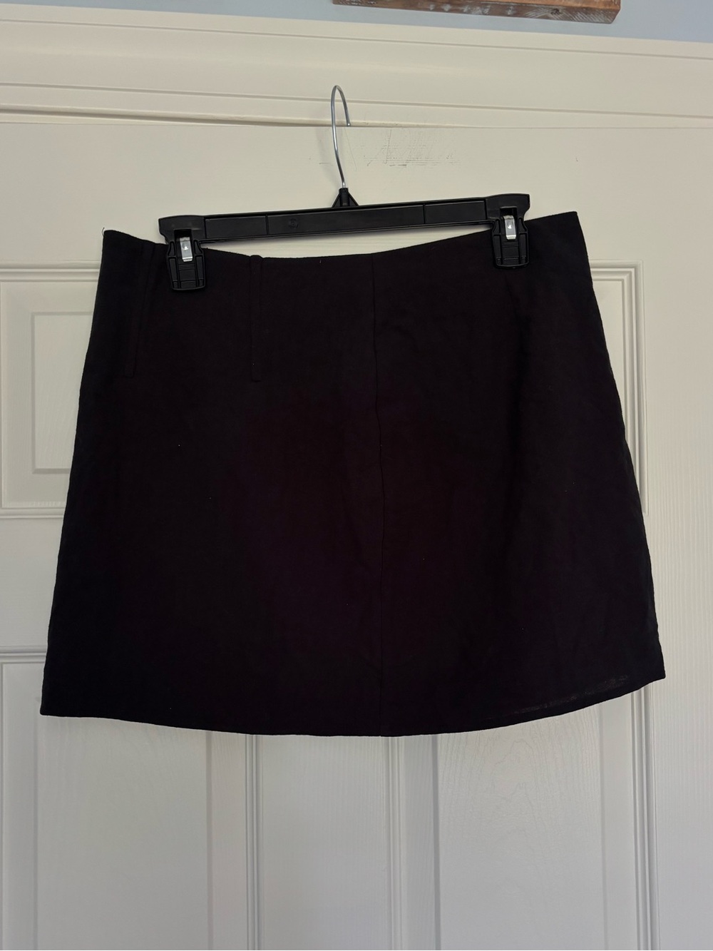 SHEIN Black Straight Mini Skirt